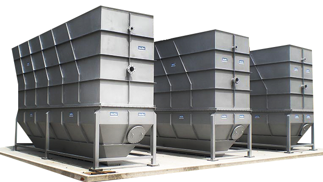 Decantador Lamelar monobloque Chiariflus
